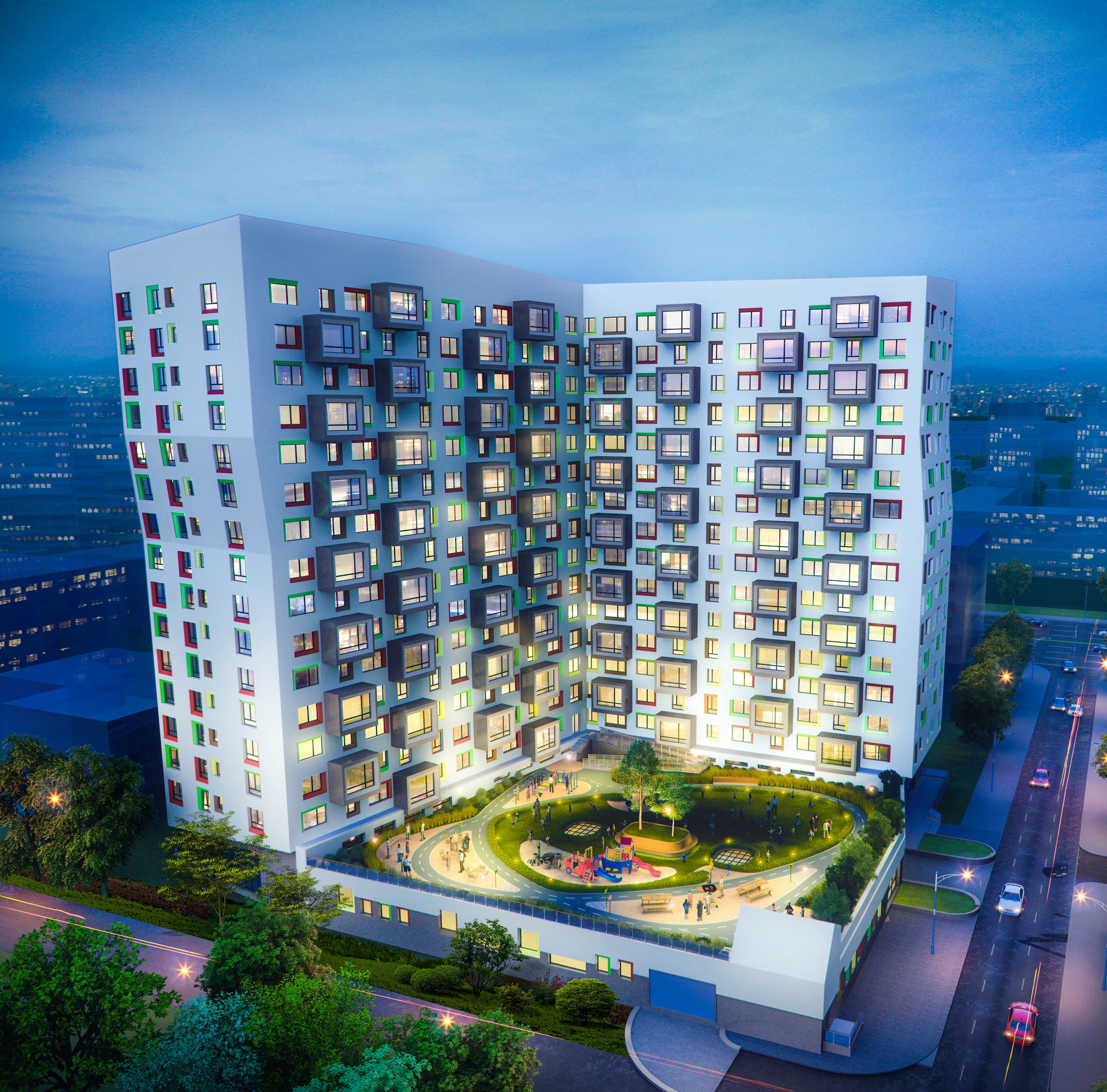 Morning Star Residences building exterior